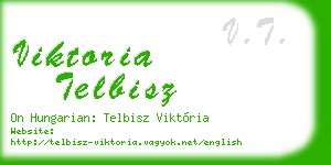 viktoria telbisz business card